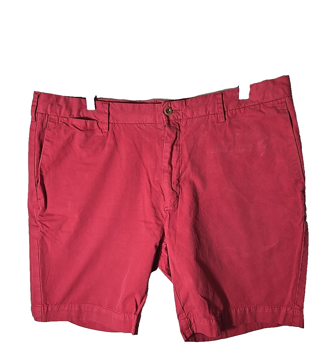 Polo Ralph Lauren Shorts Men 38 Salmon Pink Vintage Y2K Chino Preppy Flat Front 