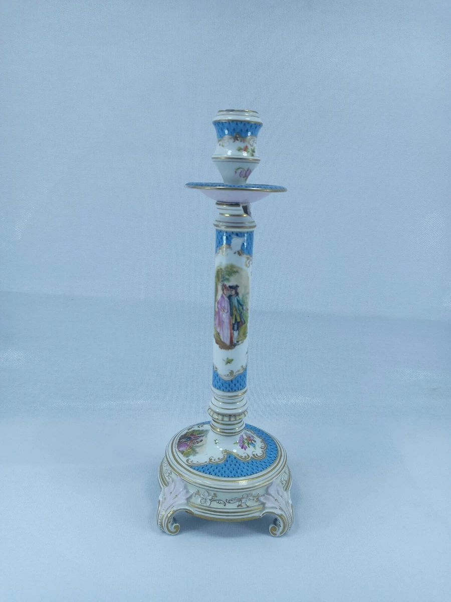 Porcelain clearance candlestick holders
