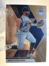 2021 Panini Mosaic Baseball  #158 - Willi Castro - Detroit Tigers (1071)