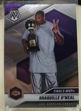 2020-21 Mosaic Shaquille O'Neal  # 300 Finals MVP Los Angeles Lakers