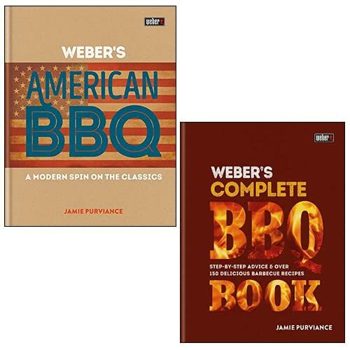 Jamie Purviance 2 books collection Set (Weber's American Barbecue, BBQ Book) NEW