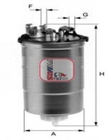 Sofima Kraftstofffilter FüR VW Polo Skoda Fabia I Combi Seat Ibiza III