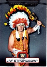 Chief Jay Strongbow 2010 Topps Platinum WWE Base Card # 117