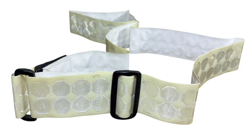 Cinturón de polímero de seguridad blanco reflectante Cyalume Foto 2 de 4