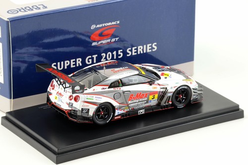 1:43 Ebbro Nissan Gt R R35 Eccellente GT300 Rd.3 Thailand Vincitore 2015 B-Max - Foto 2 di 3