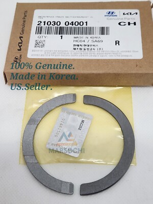 Run丸 ✓GENUINE✓ 21030-04001 BEARING PAIR SET-CRK/SHF CTR HYUNDAI