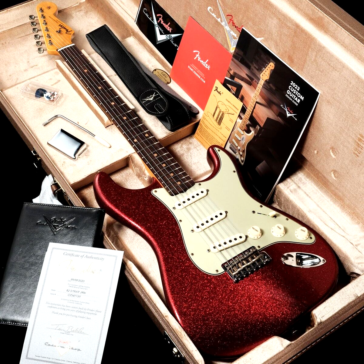 Fender Custom Custom Built 1962 Stratocaster Journeyman Fender Custom Custom Built 1962 Stratocaster Journeyman