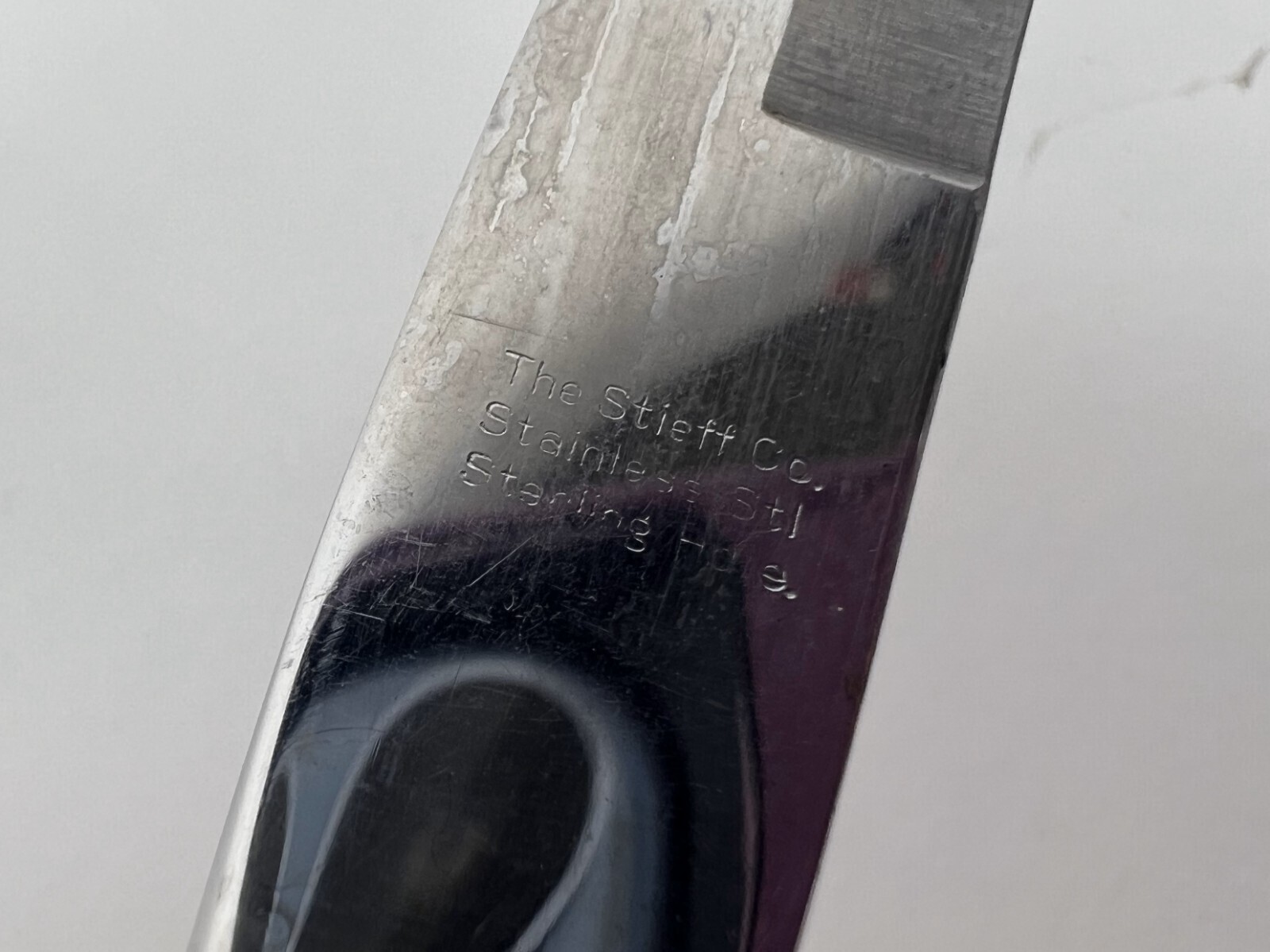 Vintage Sterling Silver Stieff Rose Steak Knives - Set of 8 - 8.25" Original Box