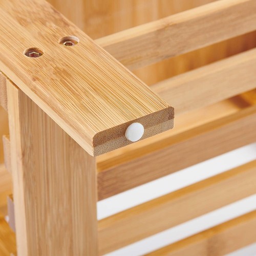 Step Stool, Bamboo Small Stool for Children, Bedside Stepstools for High Beds - Picture 2 of 7