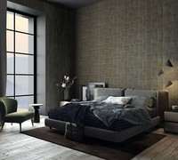 Vliestapete Uni Meliert Patina Anthrazit Metallic 85762 (8,17€/1Qm)
