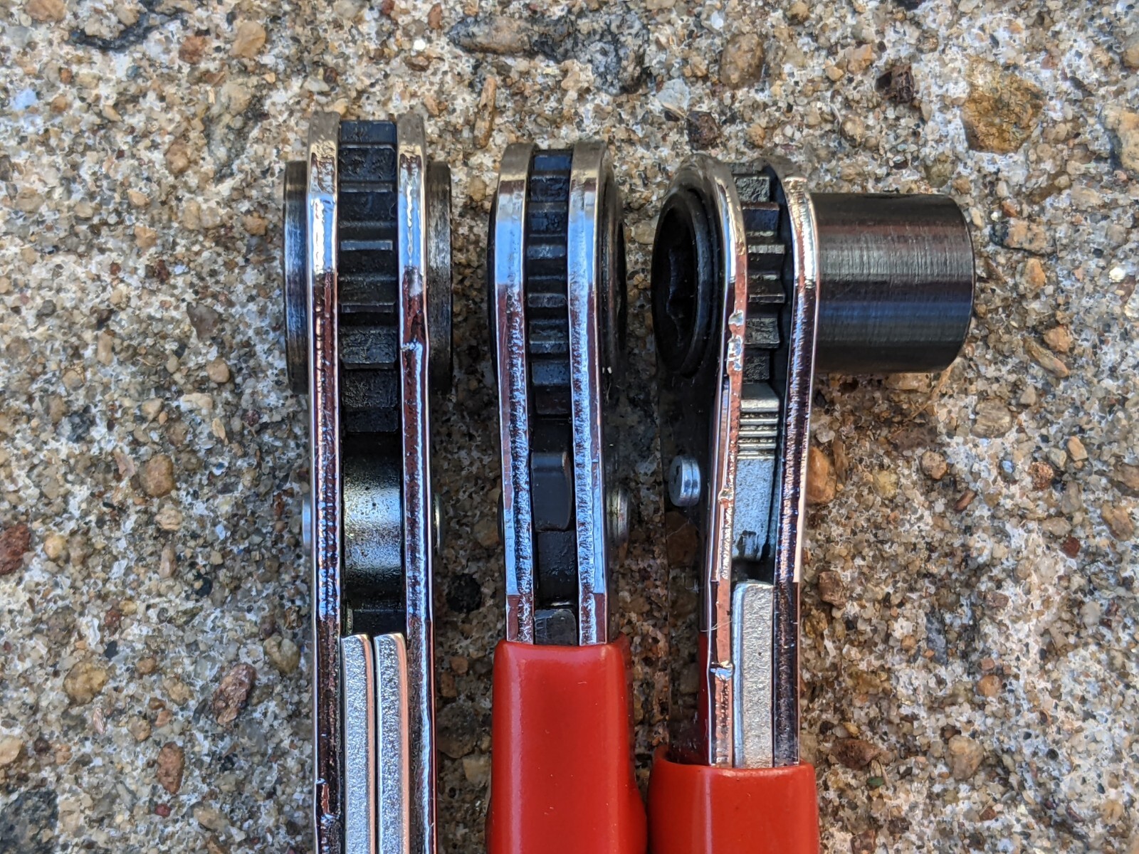 3 Mac Tools ExtraLong Ratcheting Battery Terminal Box Wrenches BP71