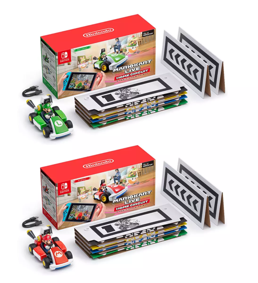 Nintendo Switch Mario Kart Live Home Circuit Luigi & Mario Set  Edition【NEW】DHL 45496882846