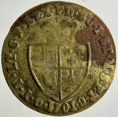 1701 British George III 3rd Gaming Token Coin | Collectable Grade