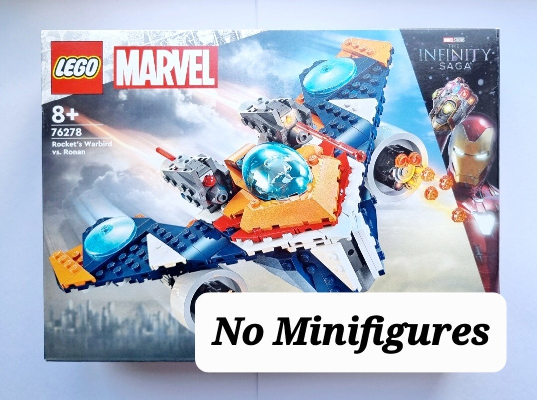 NEW LEGO 76278 MARVEL STUDIOS ROCKET'S WARBIRD VS RONAN (NO