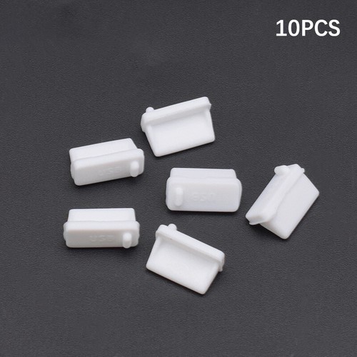 10PCS USB Port Anti Dust Plug Computer Port Cover Protector For Female End - Photo 8 sur 14