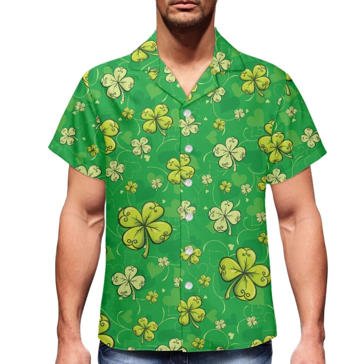 Green Base Clover Men
