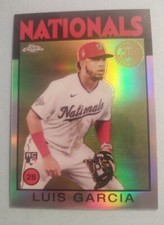 Luis Garcia 2021 Topps Chrome 1986 Topps Refractor #86BC-19 Nationals 