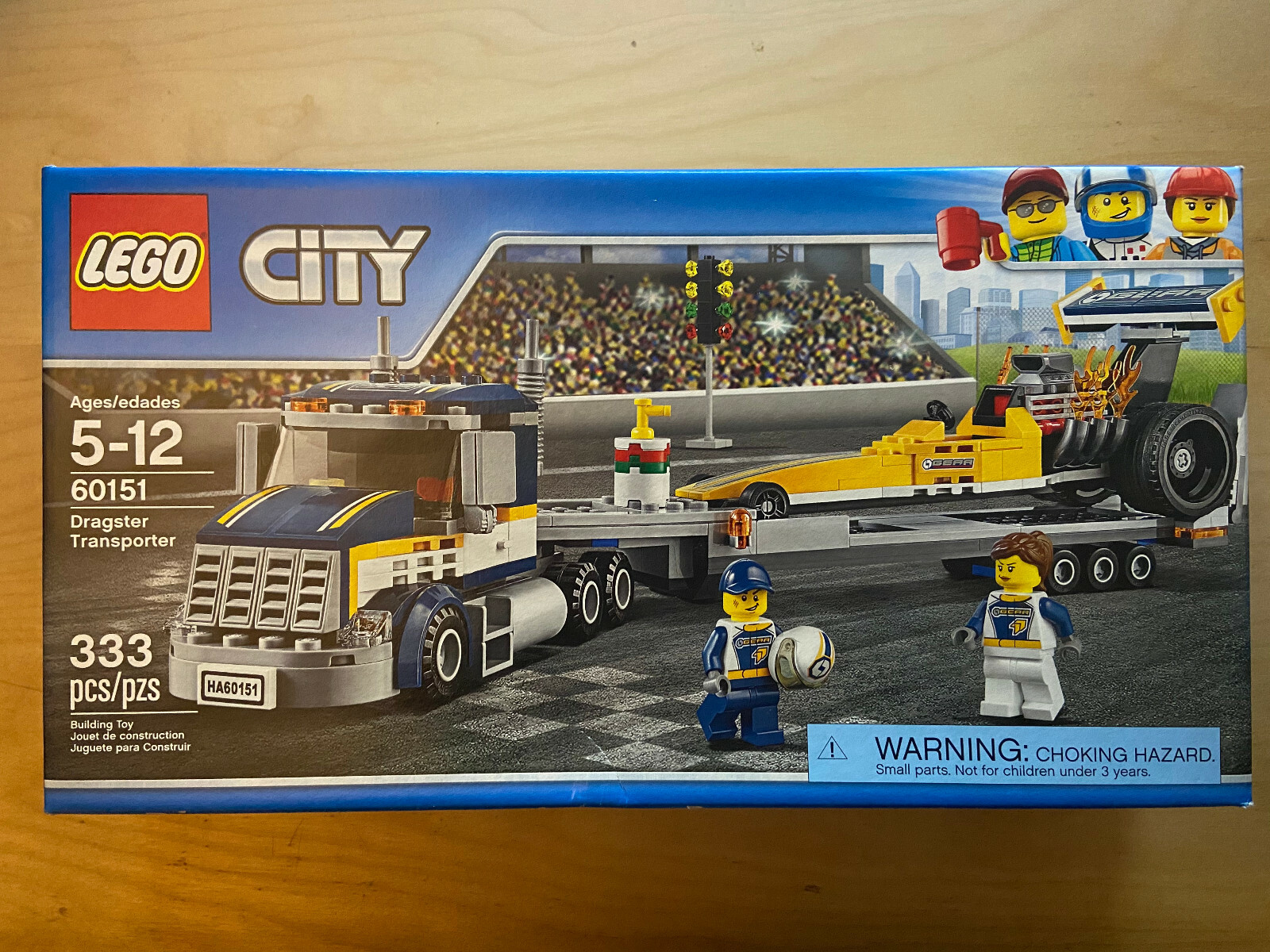 lego city dragster transporter 60151