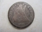 1862-P Seated Liberty Quarter.  Civil War Era.  VG.  $35