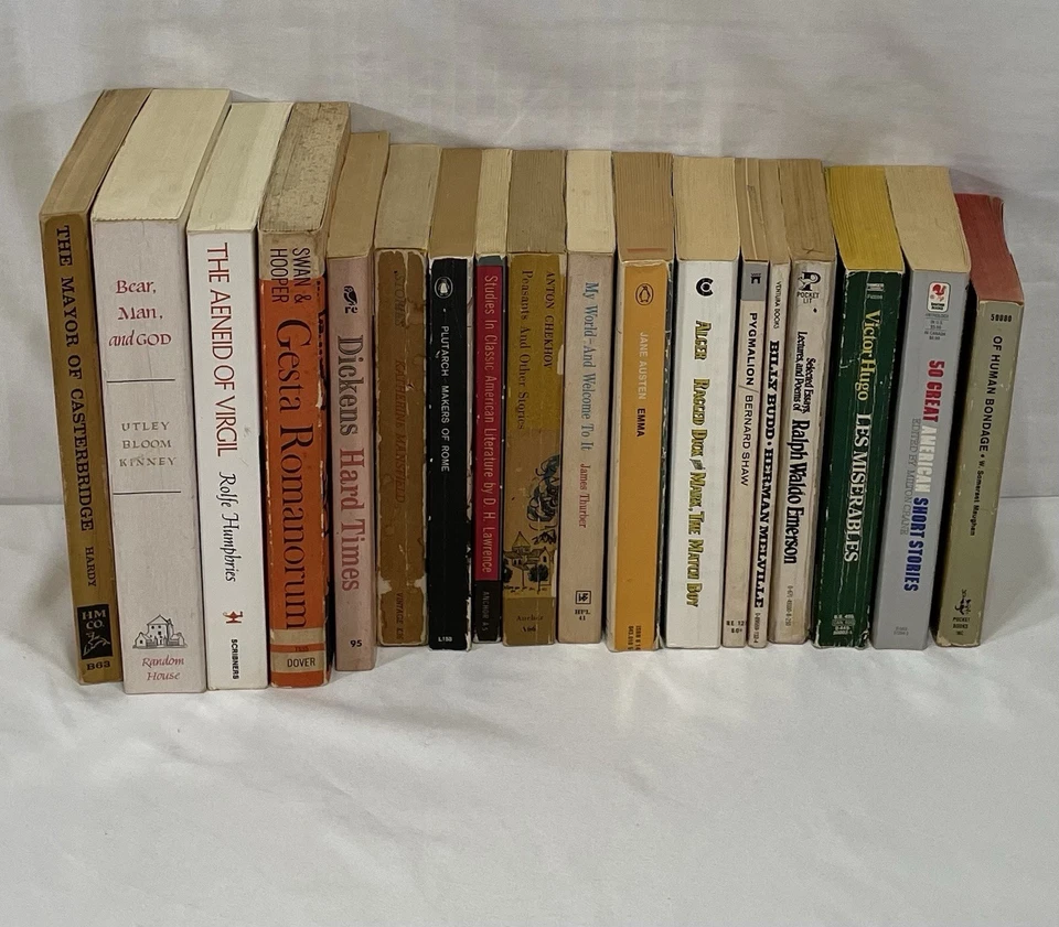 Vintage Literature Classics Lot of 18 Drama Poetry Short Stories Paperbacks - Image 2 of 4