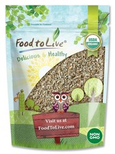 Organic Cracked Rye Berries - Non-GMO, Sifted Groats, Kosher - by Food to Live