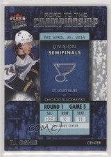 2014-15 Fleer Ultra Road to the Championship TJ Oshie (Round 1 4/25/14) 0t2