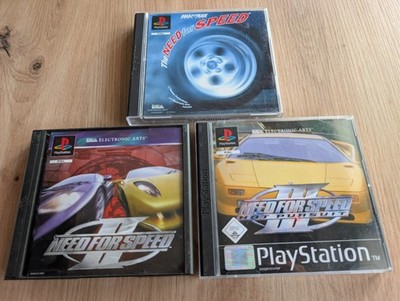 Need for Speed 1 + 2 + 3 Spielepaket PS1 PlayStation 1