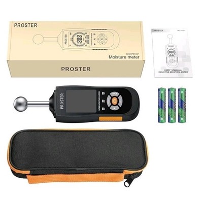 Proster Moisture Meter 5-40mm Analysis Depth PST241