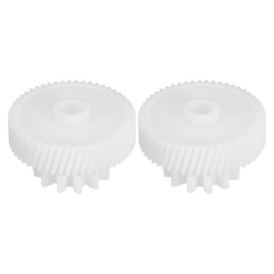 2PCS Meat Grinder Plastic Gears 12/54 Tooth For Moulinex Vitek VT-3610W VT-3611