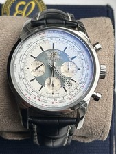 Breitling Transocean Unitime Chronograph World Timer Full Set Warranty 11/27