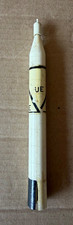 Vintage Built Model Rocket Cream Black Space ...
