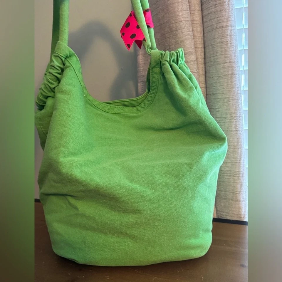 Bolso de Mano Mud Pie Verde Mariposa Interior Lunares Foto 2 de 4