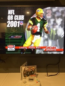 NFL QB Club 2001 Sega Dreamcast CIB Complete w/ Reg Card TESTED