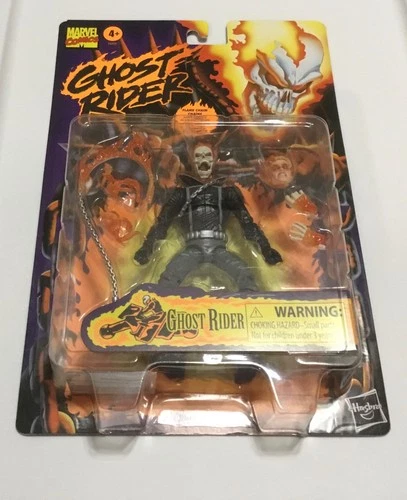 Marvel Legends Retro Ghost Rider Figure New Sealed Free Shipping