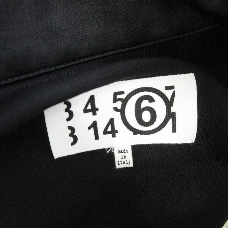 【Abiti】MM6 Maison Margiela 21SS Camicia Abito Cambio Maniche Lunghe Lunghe