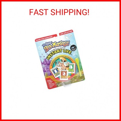 Sea-Monkeys  Instant Life - World's Only Instant Pets  - Ages 6+ (Pack of 1)