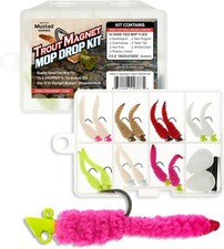 Mop Drop Kit 14 Hand Tied Mop Flies 2 E-Z Strike Indicators Fly Fishing Trout