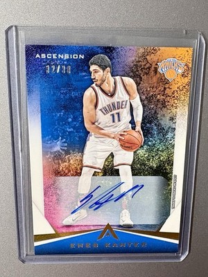 2017-18 Panini Ascension Enes Kanter Ascent Autograph Auto /38
