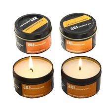 Storm Candle 4-Piece Long Burning Windproof Outdoor Long Lasting Candles