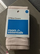 Room Essential Blush Pillow Case