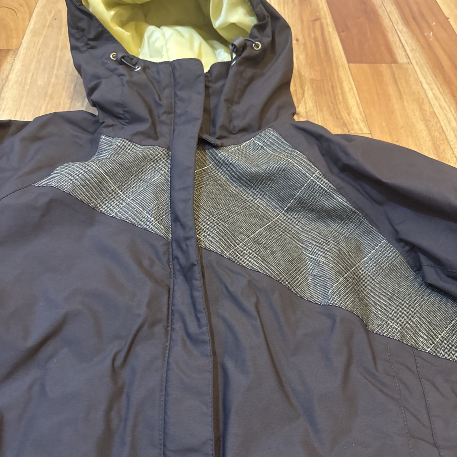 Columbia Convert Snowboarding Jacket Women's Medium Brown Gold OMNI-TECH Parka thumbnail 5