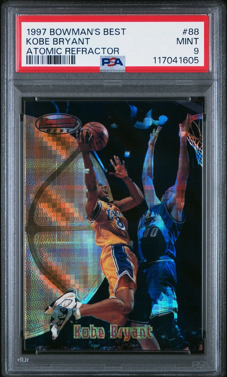 Bowman Kobe Bryant Basketball 1997-98 Season Sports Trading Cards