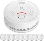 Lot de 10 Détecteurs de Fumée X-Sense avec Batterie Scellée 10 Ans, SD11