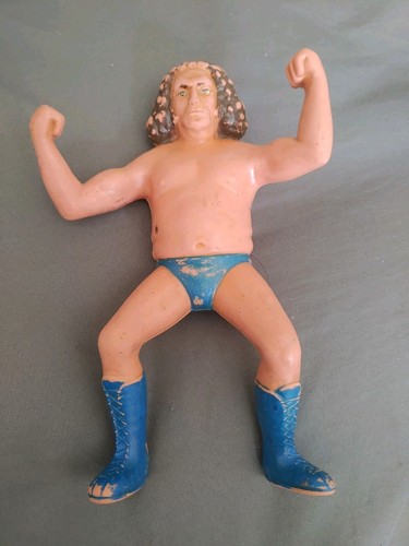 Vtg 1984 ANDRE THE GIANT Long Hair WWF LJN Titan S...