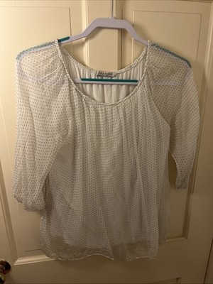 Viola Borghi Women's Silk Blouse Size L
