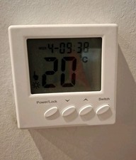 Termostato ambiente digitale, per il controllo del riscaldamento a pavimento