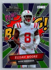 Elijah Moore 2021 Wild Card Alumination Comix Purple/Green /149 #AC-23