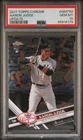 2017 TOPPS CHROME UPDATE AARON JUDGE SP RC #HMT50 PSA 10 GEM MINT YANKEES HOT!