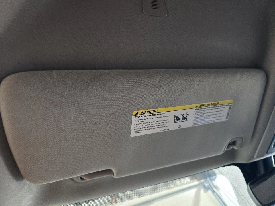 Parasol izquierdo conductor con iluminación compatible con camioneta Dodge 2500 13-18 640024 Foto 3 de 4