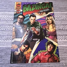 "The Big Bang Theory" Metal Comic Book Theme Style BAZINGA Sign 9.25" x 13"